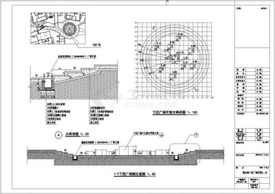 某地区映湖山庄园林景观设计施工图